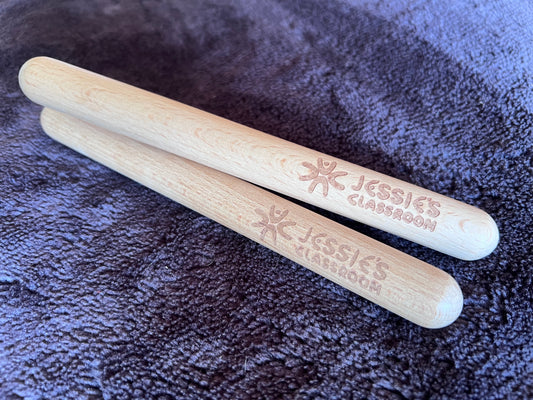 Jessie's Classroom Clapsticks (1 pair)